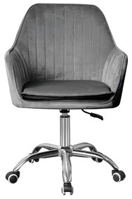 Irodai fotel KILAN (szürke + króm). 1091482