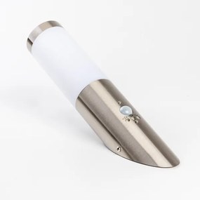 BRILAGI - Kültéri fali lámpa érzékelővel ELIA 1xE27/20W/230V IP44 króm