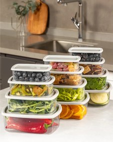 Ételtároló doboz készlet 4 x 3 db