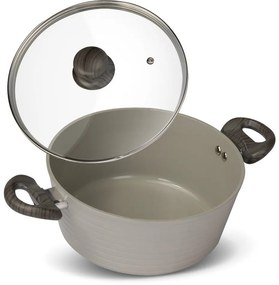 Lamart LT1268 fedeles serpenyő Stripe, átmérő 24cm