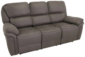 Relax kanapé Dallas E101Szürke, 207x98x96cm, Kárpit