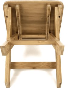 Szék, natúr bambusz, DENICE