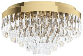 Eglo 39457 - Mennyezeti lámpa VALPARAISO 8xE14/40W/230V arany