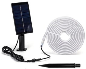 Aigostar - RGB LED, fényerőszabályozható napelemes szalag LED/1,6W/3,2V 5 m IP65 + távirányító