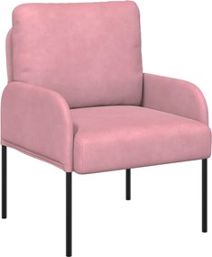 vidaXL Kanapék párnával 55cm Rózsaszín Furnér