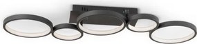 BRILAGI - LED dimmelhető mennyezeti lámpa RINGO LED/34W/230V fekete + távirányító