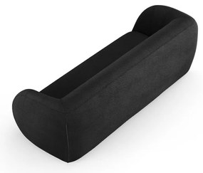 Sötétszürke buklé kanapé 230 cm Essen – Cosmopolitan Design