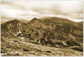 Poszterek 120x80 Tátra Lengyel hegyek Kilátás