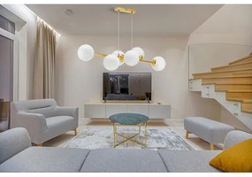 Csillár zsinóron 6xE27/35W/230V arany