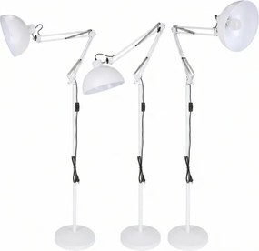 Brilagi - Rugalmas állólámpa TASKER 1xE27/60W/230V 157 cm fehér