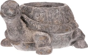 Teknős virágtartó, magnézium, kő hatás