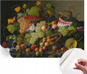 Design fali fotótapéta öntapadós gyümölcsös kompozíció 152x104