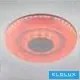 UNIVERSO Mennyezeti lámpa hangszóróval BT 72w CCT+ 9w RGB 4600lm ∅485×60mm átlátszó