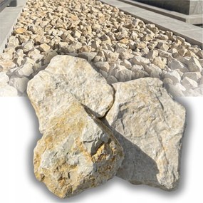 Golden Sand Kerti Kő Gabion Dekoratív Bézs Dekoratív 6-10CM 5KG