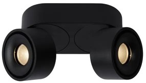 Lucide 35911/16/30 - LED Dimmelhető spotlámpa YUMIKO 2xLED/8W/230V fekete