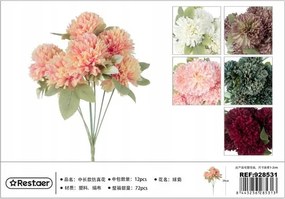 Művirág csokor Gyönyörű lakberendezés