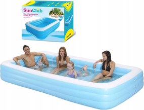 Nagy Családi Medence Négyszögletes 305x183 Sun Club