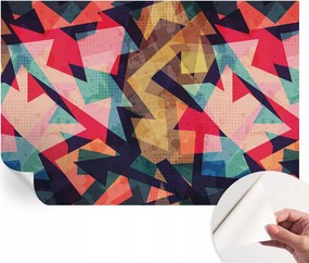 Modern öntapadĂłs fali fotĂłtapĂ©ta SzĂnes minta 152x104 cm