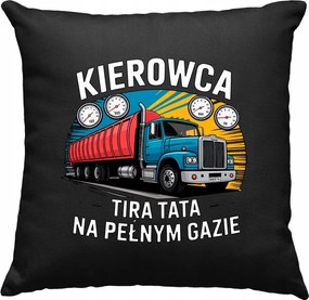 Teherautó párna autó apa 2 fekete