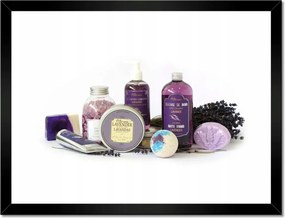 Poszterek keretben 40x30 Levendula kozmetikumok