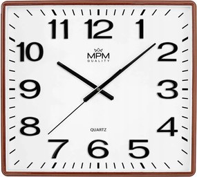 Nagy Téglalap Alakú Klasszikus Jól Olvasható Falióra Mpm E01.4225.50 50x45 cm