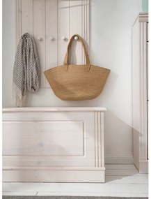 Fehér borovi fenyő tárolóláda 80x45 cm Anita – Støraa