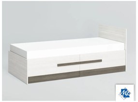 Blanco 16 ágy 90  fehér fenyő/mdf new grey