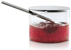 Lekvártartó rozsdamentes acél fedéllel BASIC - Blomus