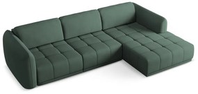 Zöld sarokkanapé (jobb oldali) Hoku – Makamii