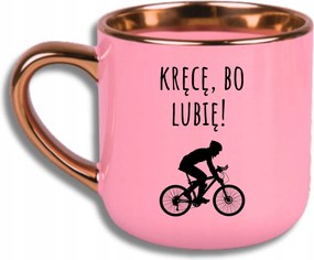 Bögre Rózsaszín Elegáns Nagy Vicces Ajándék Forgatom Mert Szeretem