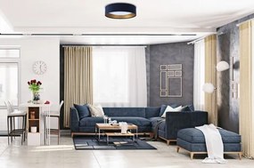 SMART GALAXY LED/24W/230V kék/arany állítható mennyezeti lámpa + DO