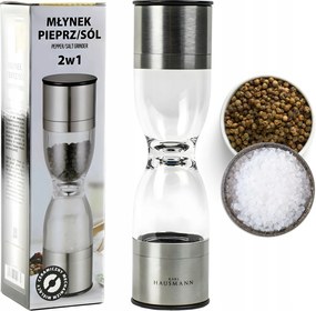 Kézi Só- És Borsdaráló 2 az 1-ben Üveg Daráló Karl Hausmann