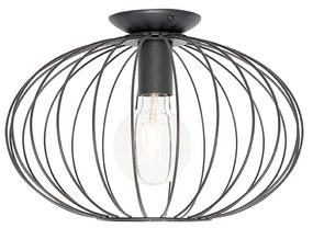 Ipari mennyezeti lámpa fekete - Margarita