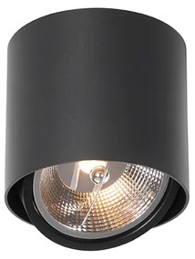 Design spotlámpa fekete AR111 - Impact