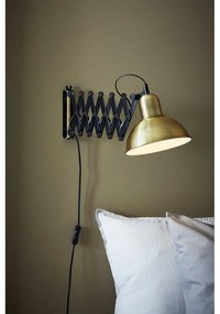 Aranyszínű fali lámpa Riggs – Markslöjd