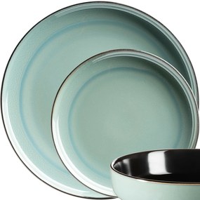 Mäser ALENIA10 db-os étkészlet , zöld