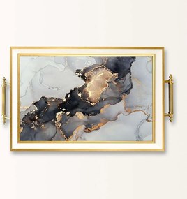 Üveg tálca, 38×24 cm – TPB10026