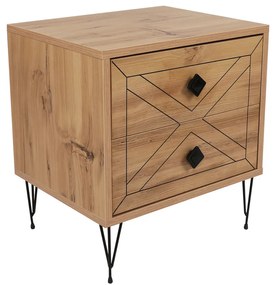 Luna Pine éjjeliszekrény