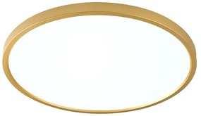 Zuma Line WM-BP1108-S-G - CAMI LED mennyezeti lámpatest 36W/230V átm. 40 cm arany