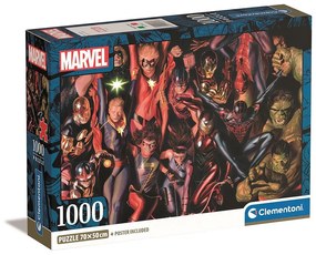 Marvel 1000 db-os Compact puzzle Clementoni