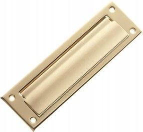 Levélbedobó Sárgaréz Arany Bedobó 254x78mm