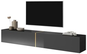 Tv szekrény/asztal Bakira 200  (fekete). 1098788