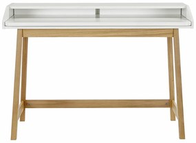 St. James íróasztal, fehér asztallappal - Woodman