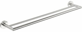 SAPHO XS403 X-Steel kéztörlőtartó dupla 65,5 cm,csiszolt rozsdamentes acél