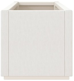 vidaXL fehér polipropilén kerti ültetőláda 80 x 36 x 35 cm