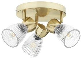 Spotlámpa BEST 3xE14/40W/230V arany