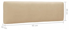 4 részes szürke impregnált fenyőfa raklapgarnitúra párnákkal
