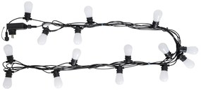 Okos LED fényfüzér 15 méter 15 lámpa opál RGBW IP44 - Chill