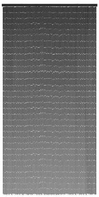 rovaros ajtófüggöny Sötétszürke 90x220 cm bambusz