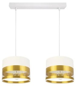 Csillár zsinóron MILO 2xE27/60W/230V arany